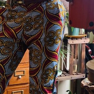 African print men’s pants